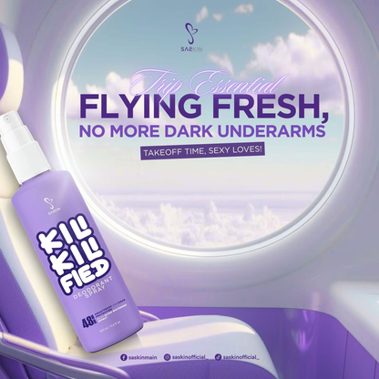 Saskin Kilikilified Deodorant Spray