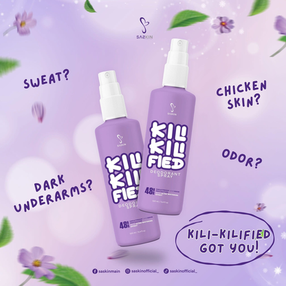 Saskin Kilikilified Deodorant Spray