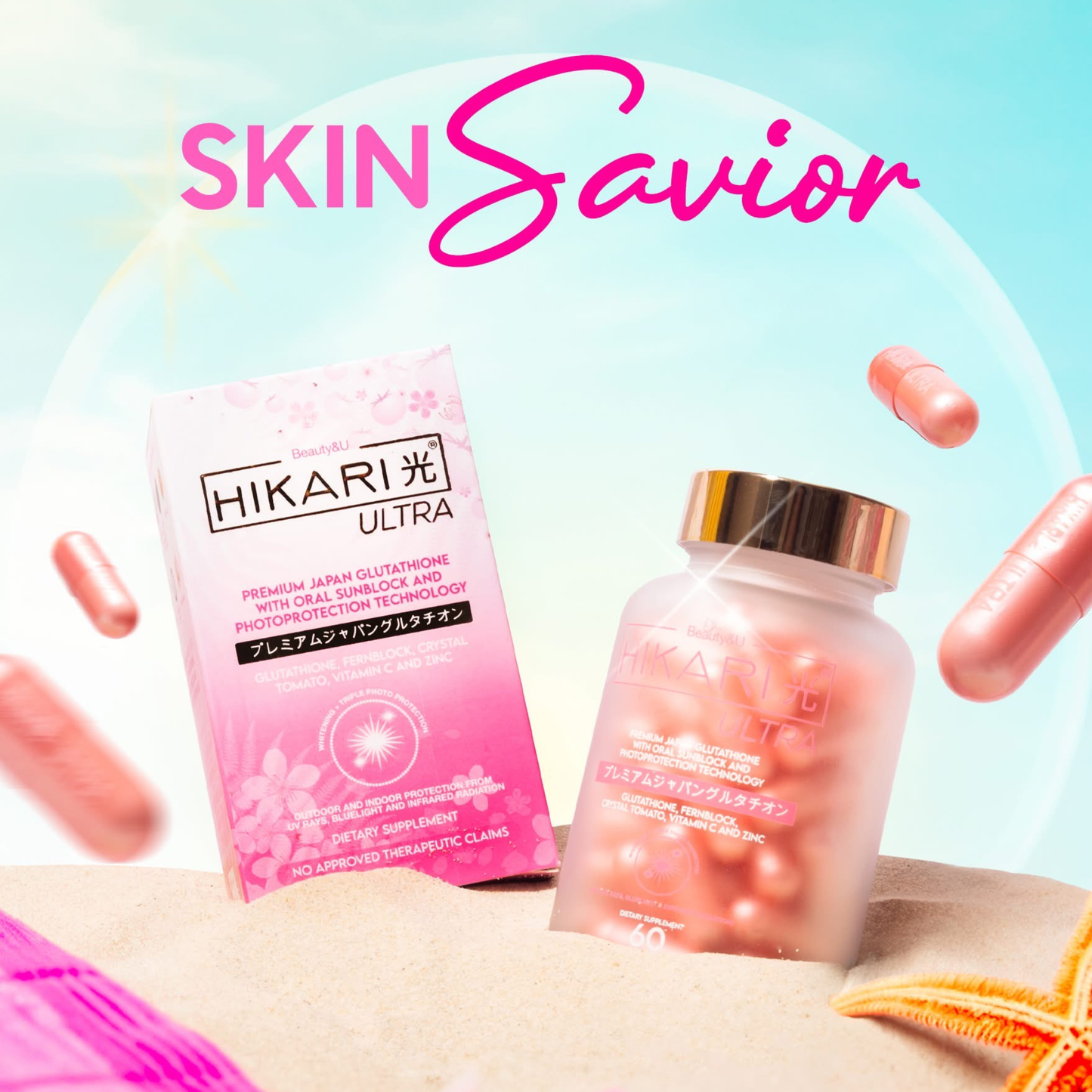 Beauty & U Hikari Ultra Pink Skin Savior